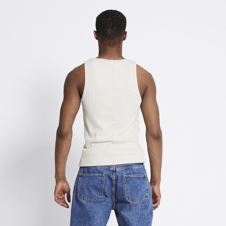 Tank top "More" Light Beige
